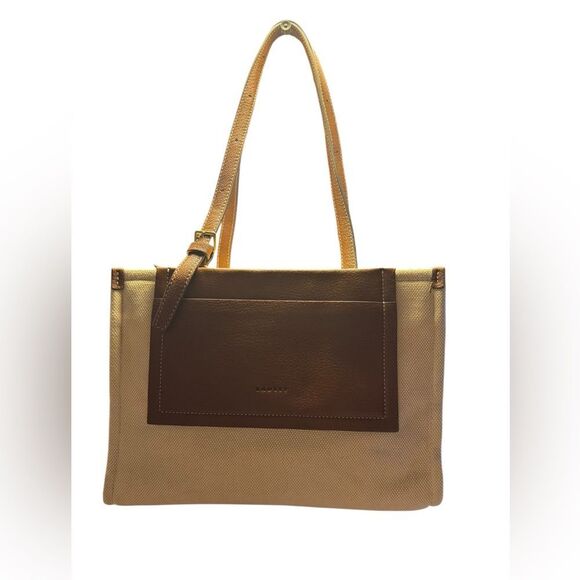 NWOT Radley London The Burlington Canvas Medium Zip Top Grab Bag Tote Bag - Picture 2 of 6